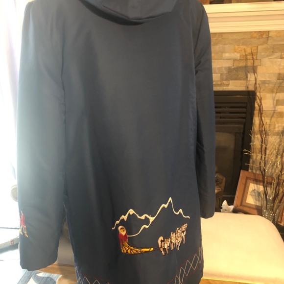 “Dog Sledding Coat “ Vintage 70’s Inuit Blue Coat and Shell - Picture 6 of 14